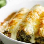Cannelloni with sausage and cabbage