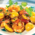 Shrimp curry with Mirabelle plums from Lorraine