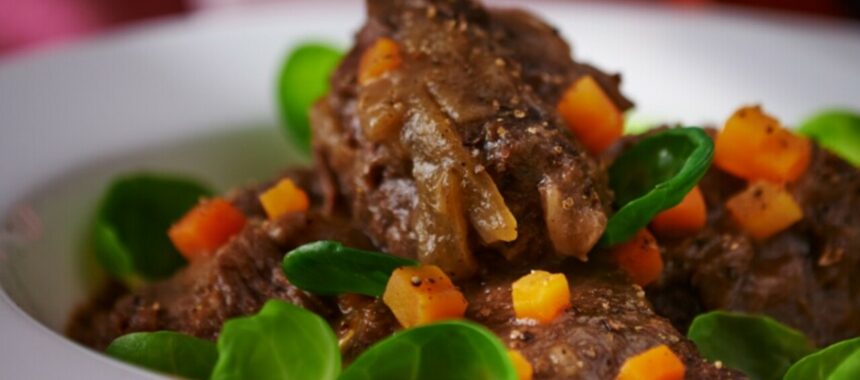 Beef stew with Alsatian spices