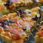 Peasant quiche with cheese