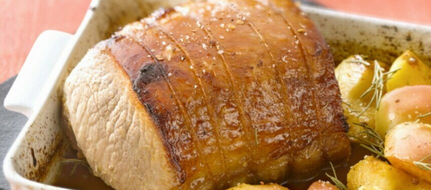 Rôti de porc au miel facile et rapide
