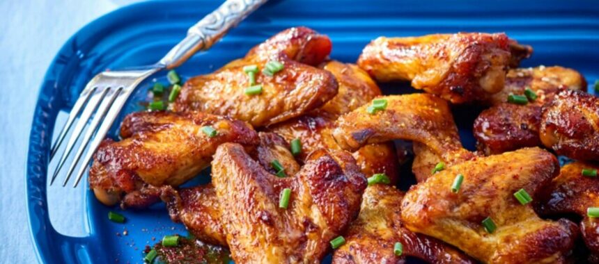 Chinese glazed chicken wings