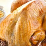 Guinea fowl capon with spices