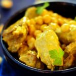 Veal curry with coconut milk