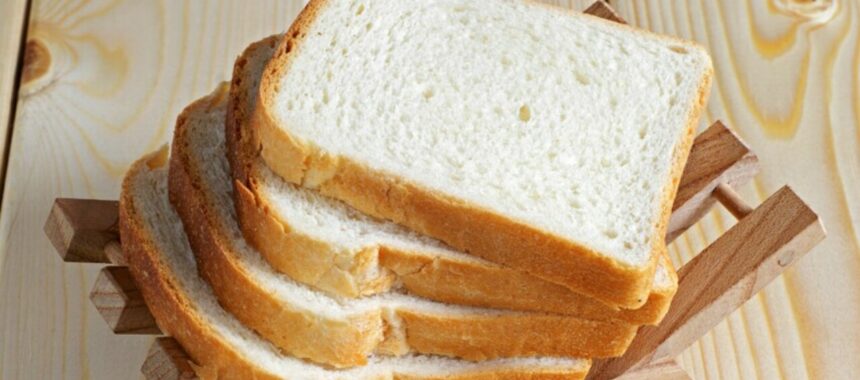 Sliced bread without salt