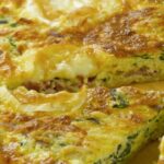 Fresh spinach and goat cheese quiche