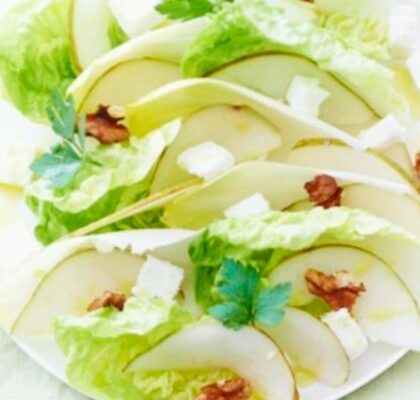 Salade d'endives à la poire