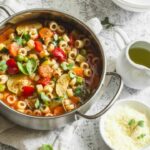 Quinoa soup with pulses