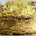Courgette tart without pasta