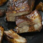 Chinese lacquered pork ribs