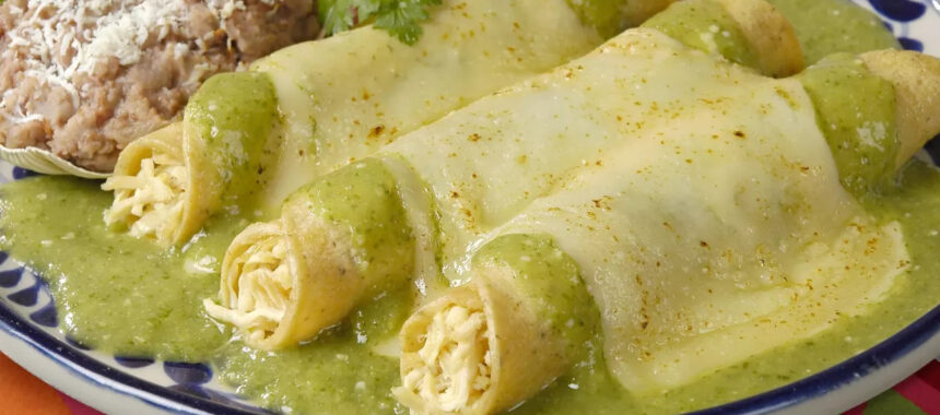 Green enchiladas