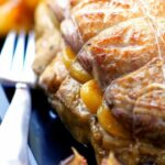 Roast duck breast with dried apricots