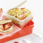 Chicken, carrot and instant noodle salad