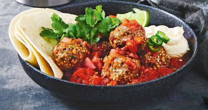 Make-Ahead Mexican Meatball Lunch