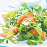Smoked trout and watercress salad