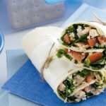 Tuna and Tabbouleh Burrito Wraps