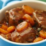 Beef carrots Normandy style