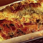 Cake salé échalotes-mozzarella-lardons