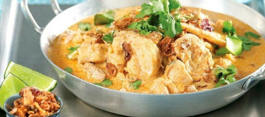 Curry rouge de poulet