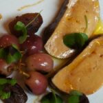 Foie gras poached in spiced mulled wine
