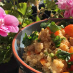 Skillet quinoa with vegetables