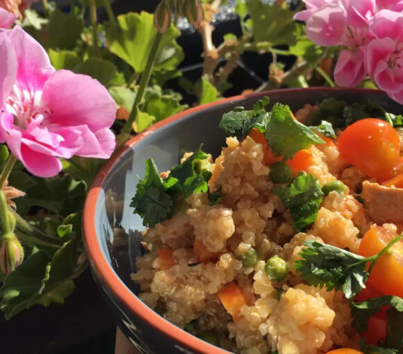 Poêlée de quinoa aux légumes