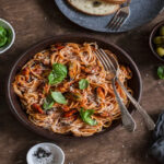 One pot pizza-style pasta with Cookeo