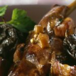 Rabbit with prunes easy and cheap
