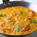 Spanish flat omelette