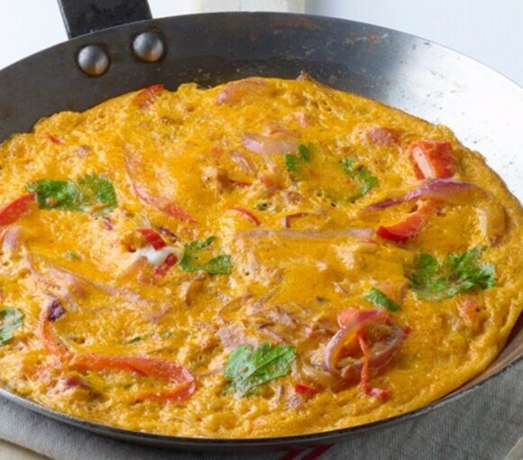 Omelette plate espagnole