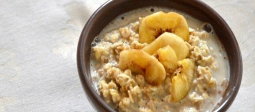 Porridge à la banane