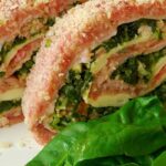 Veal roulade with tarragon