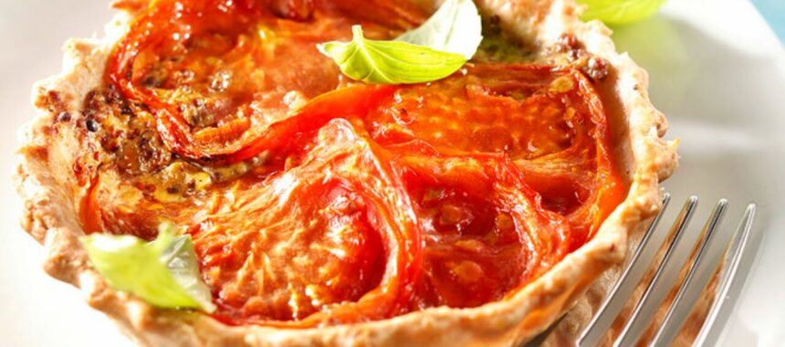 Tomato Pie and Oatmeal Mustard