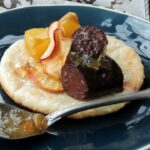 Pan-fried blood sausage, apple variation, a Sunday « in Normandy »