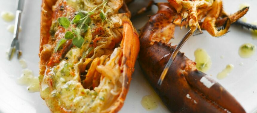 Natural Breton lobster
