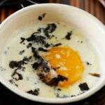 Egg casserole with truffle