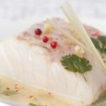 Cod steaks with lemongrass and coriander