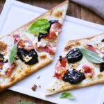 Bacon and prune pizza