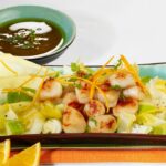 Endive salad with scallops