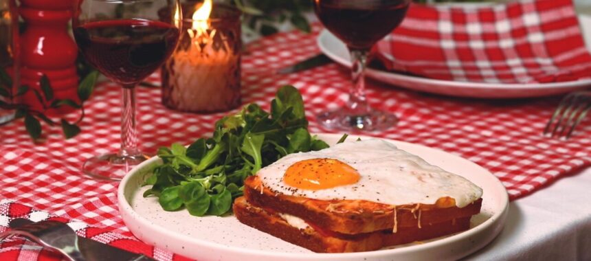 Croque madame like at the bistro