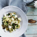 Orecchiettes with anchovy broccoli and ricotta