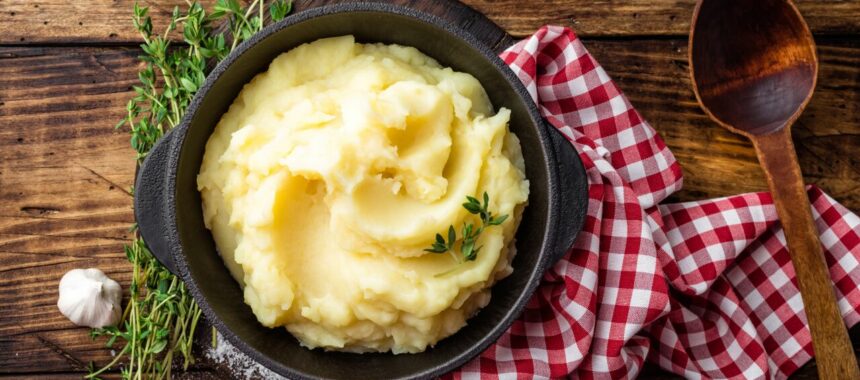 Quick mashed potatoes