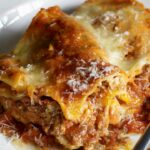 Italian homemade lasagna