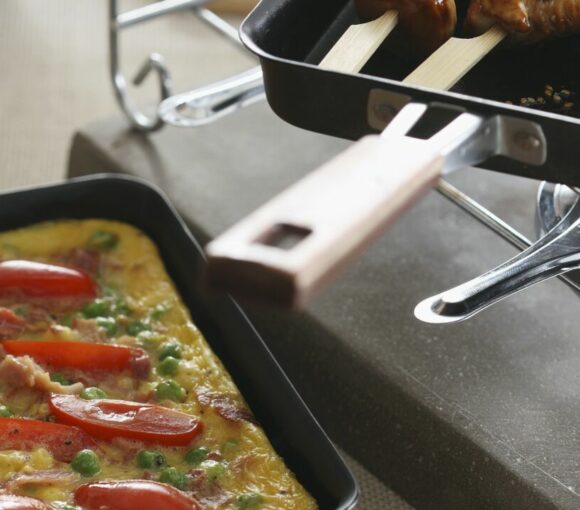 Omelette raclette