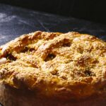 Cabbage and bacon pie