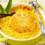 Quick and easy pineapple clafoutis