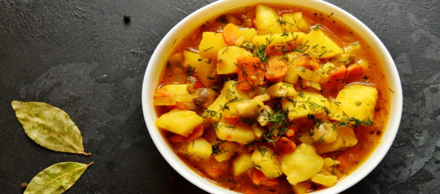 Potato and carrot stew with Thermomix