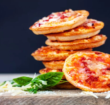 Mini pizzas à la tomate