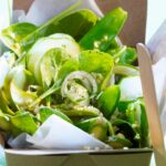 Salade verde, vinaigrette au gingembre