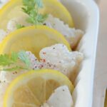 Cod with ginger and lemon